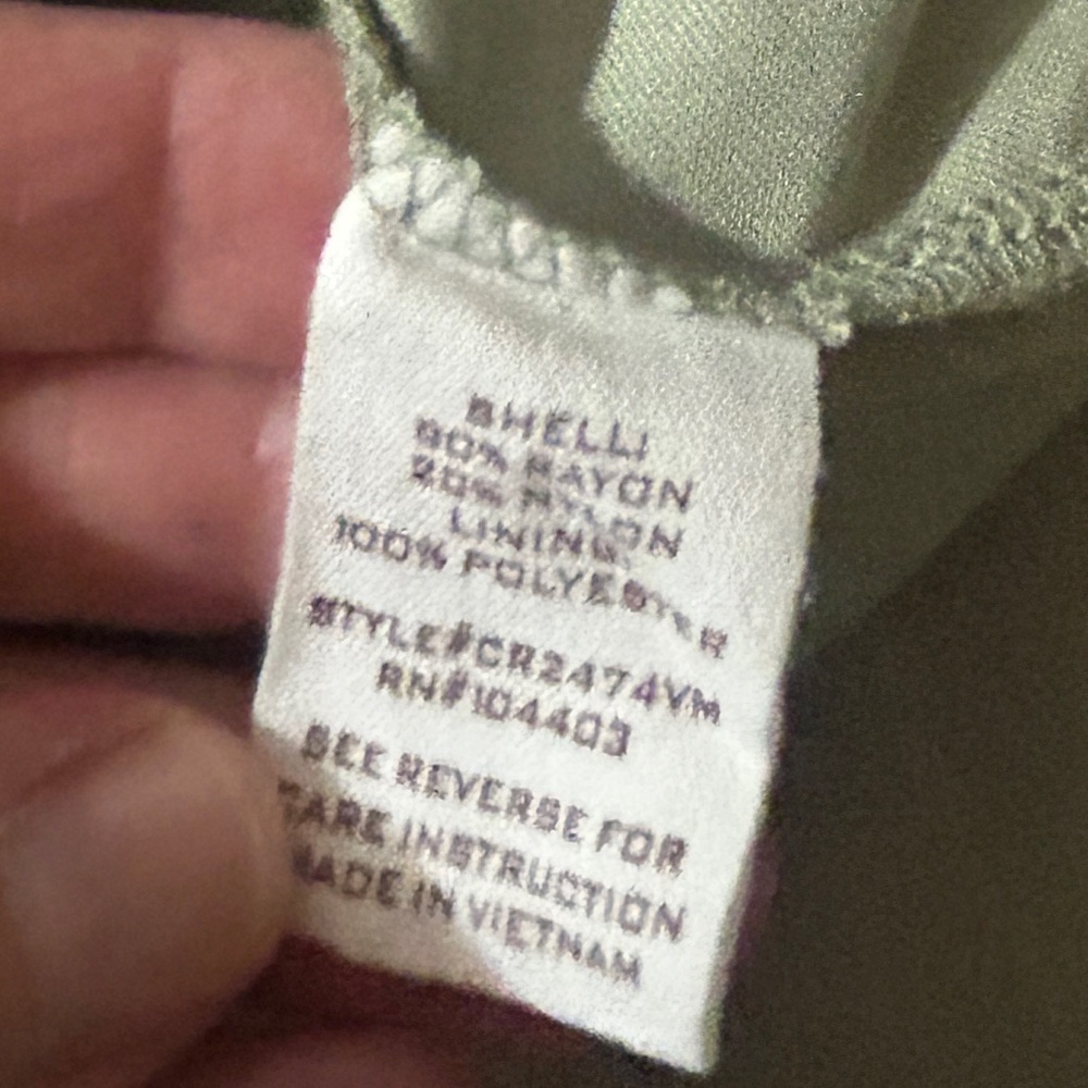 EUC Blu Pepper Sage  Green Dress size M with gorgeous details. - Picture 10 of 11